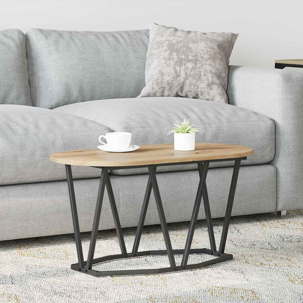 vidaXL Mesa de Café Roble artisan 80 x 40 x 40.5 cm