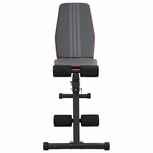vidaXL Banco de Pesas Manual Negro 131 x 41 x 110 cm (2)