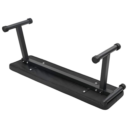 vidaXL Banco de Pesas Manual Negro 108 x 27 x 41 cm (2)