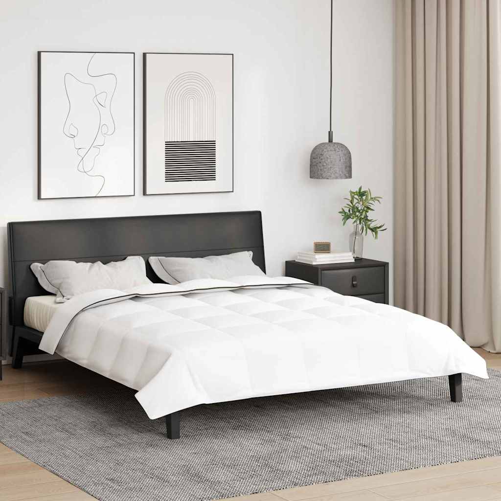 vidaXL Edredón de Invierno 260 x 220 cm Invierno Pluma Blanco
