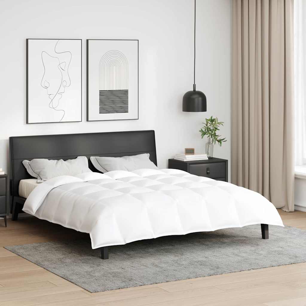 vidaXL Duvet 2 en 1 240 x 220 cm Pluma