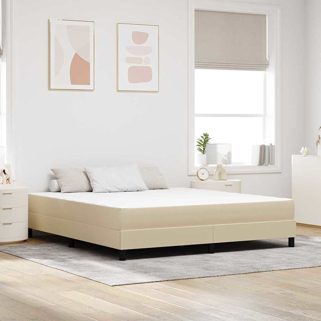 vidaXL Colchón de Cama con colchón Salvia 180 x 200 cm tela