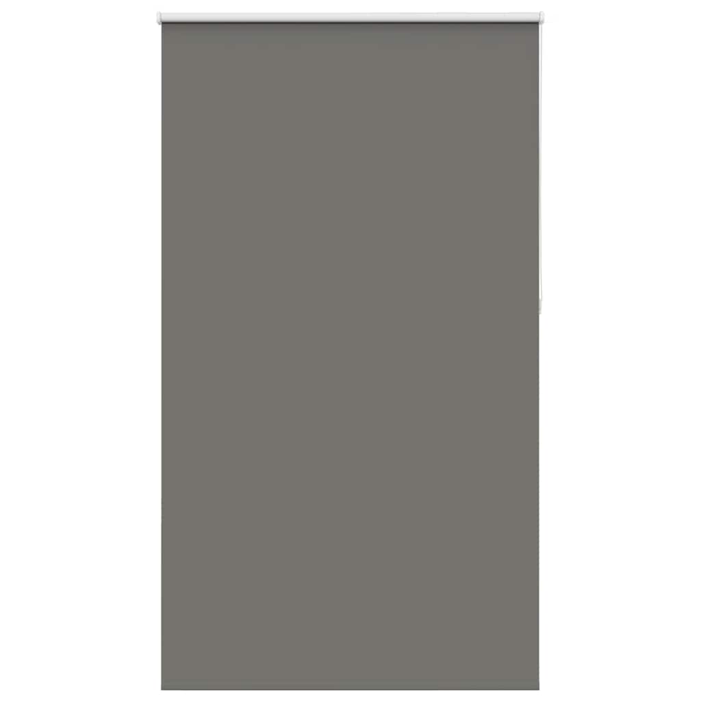 vidaXL Estor Enrollable Opaco gris 125x210 cm Tela Ancho 121,6 cm