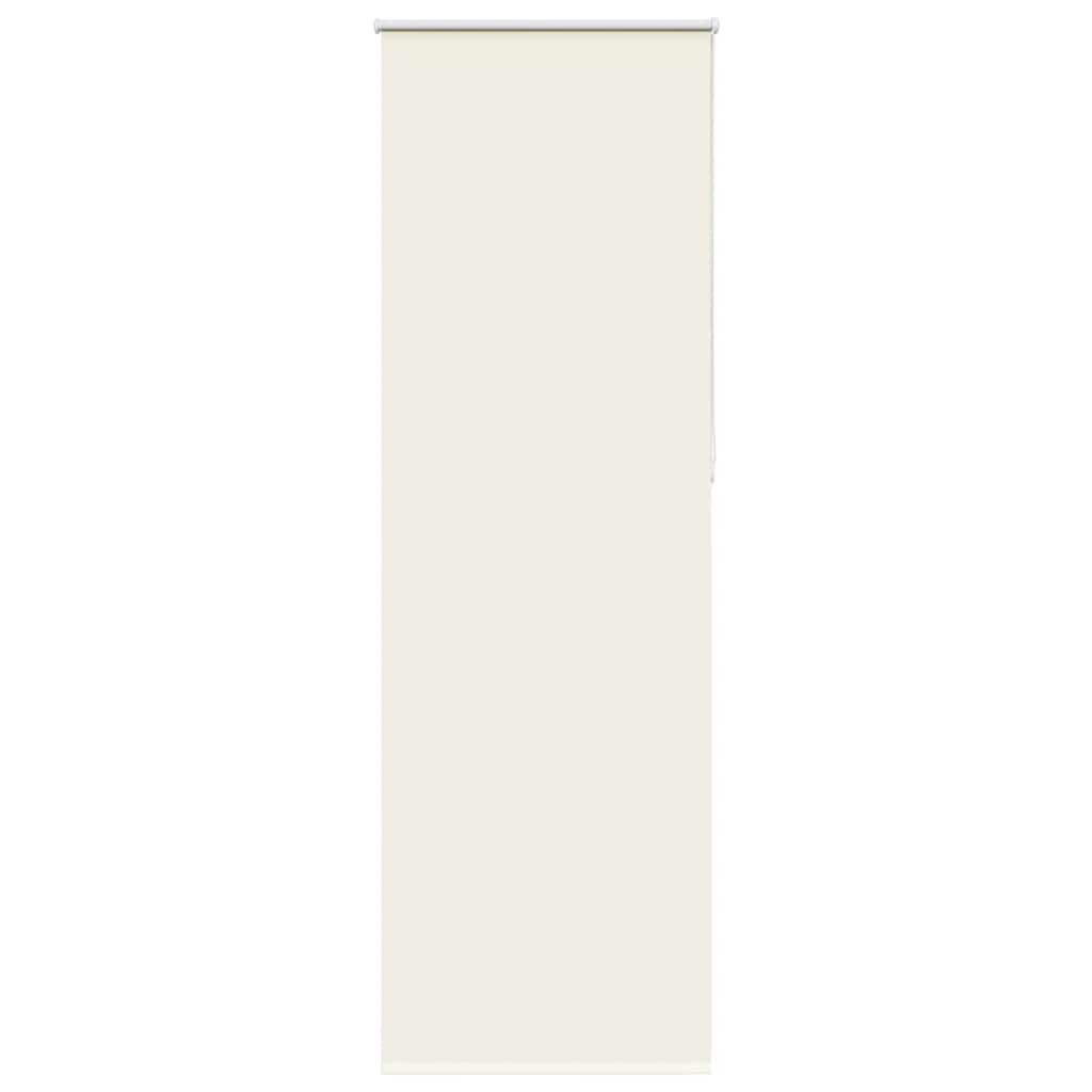 vidaXL Estor Enrollable Opaco Blanco Roto 85x210cm Tela Ancho 80,7cm