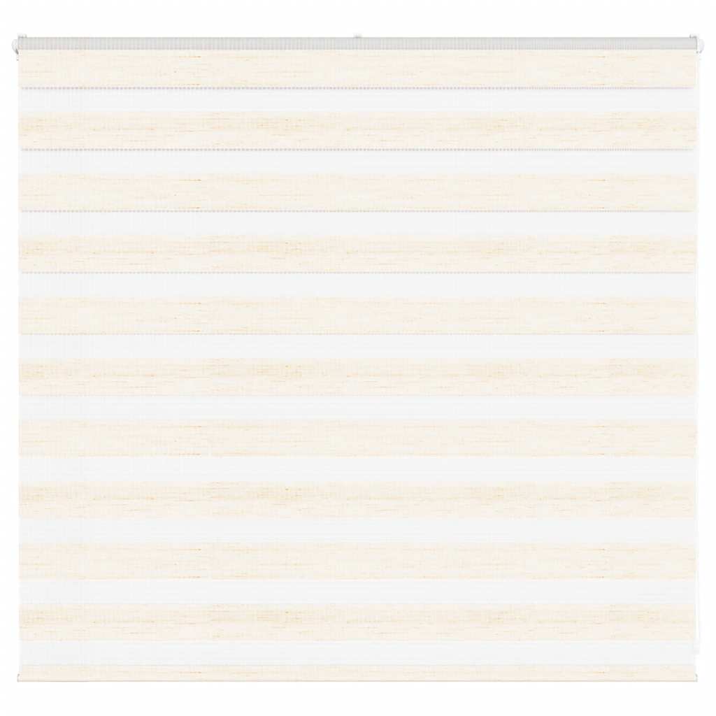 vidaXL Estor cebra beige mármol tejido ancho 155,9 cm poliéster