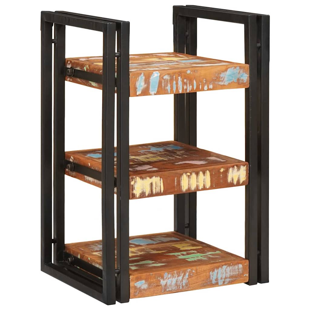 vidaXL Mesita de Noche 2 uds. Marrón y Negro 38 x 33 x 58 cm