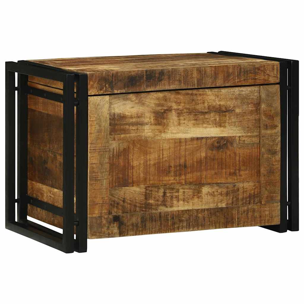 vidaXL Caja de Almacenamiento Marrón y Negro 60 x 40 x 41 cm