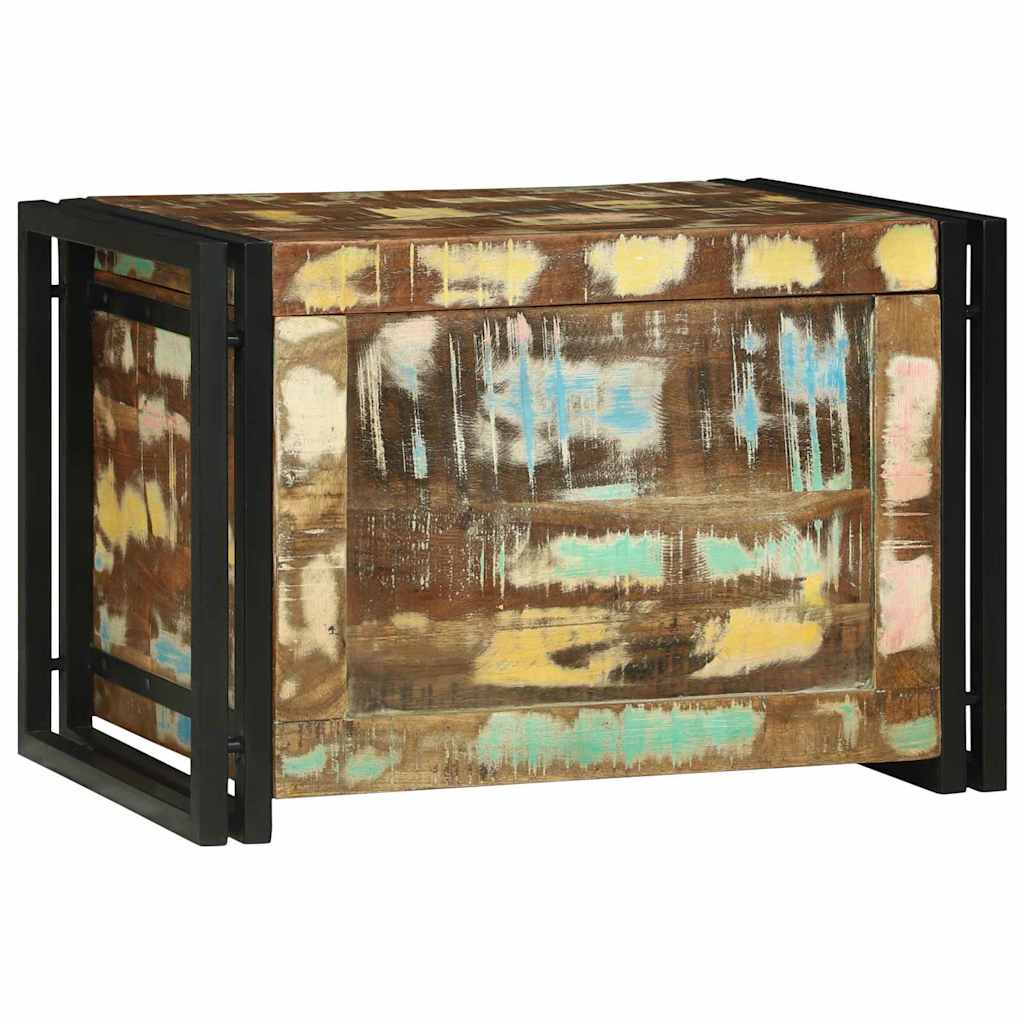 vidaXL Caja de Almacenamiento Marrón y Negro 60 x 40 x 41 cm