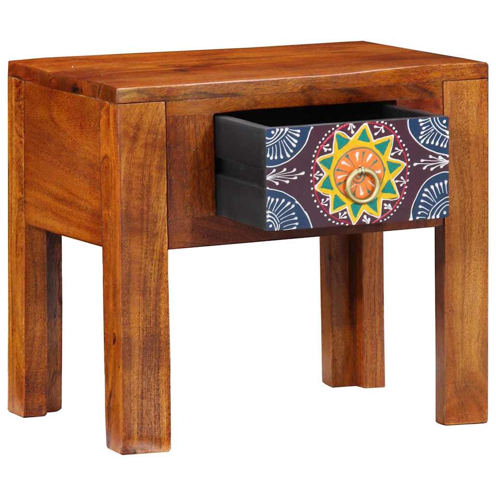 vidaXL Mesa lateral Marrón 40 x 30 x 36 cm