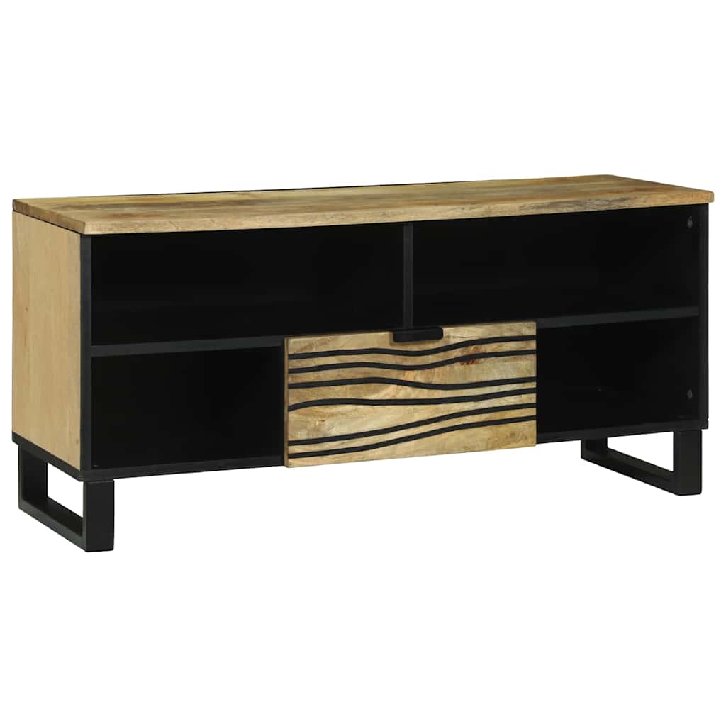vidaXL Unidades de TV 105 x 33 x 46 cm Marrón Madera de ingeniería