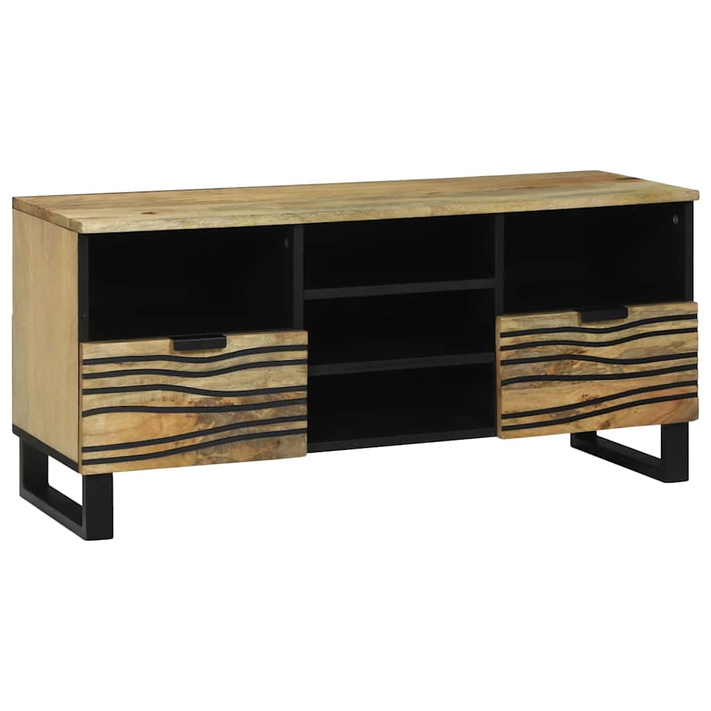 vidaXL Unidades de TV 100 x 33 x 46 cm Marrón Madera de ingeniería