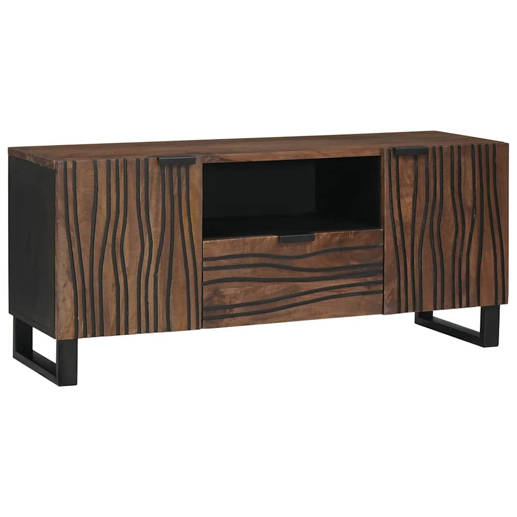 vidaXL Unidades de TV 105 x 33 x 46 cm Nogal Madera de ingeniería