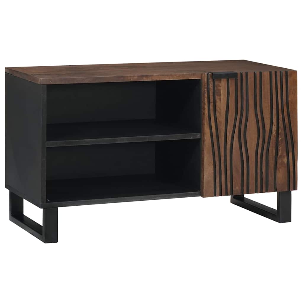 vidaXL Unidades de TV 80 x 33 x 46 cm Nogal Madera de ingeniería