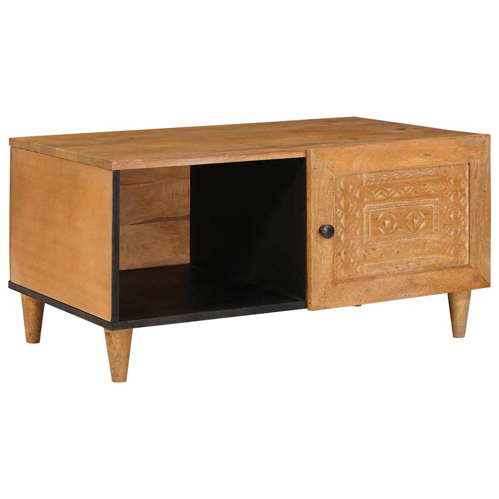 vidaXL Mesa de centro Marrón Claro 100 x 54 x 40 cm