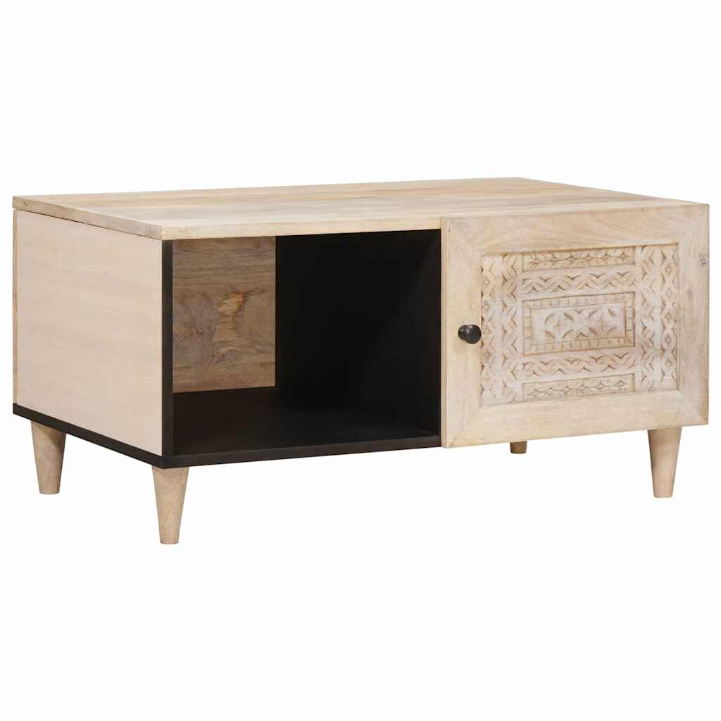 vidaXL Mesa de centro Blanco 100 x 54 x 40 cm Madera de ingeniería