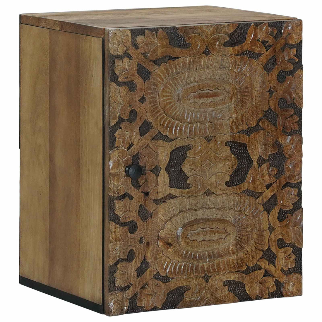 vidaXL Gabinete Colgante de Baño Marrón 38 x 33,5 x 48 cm