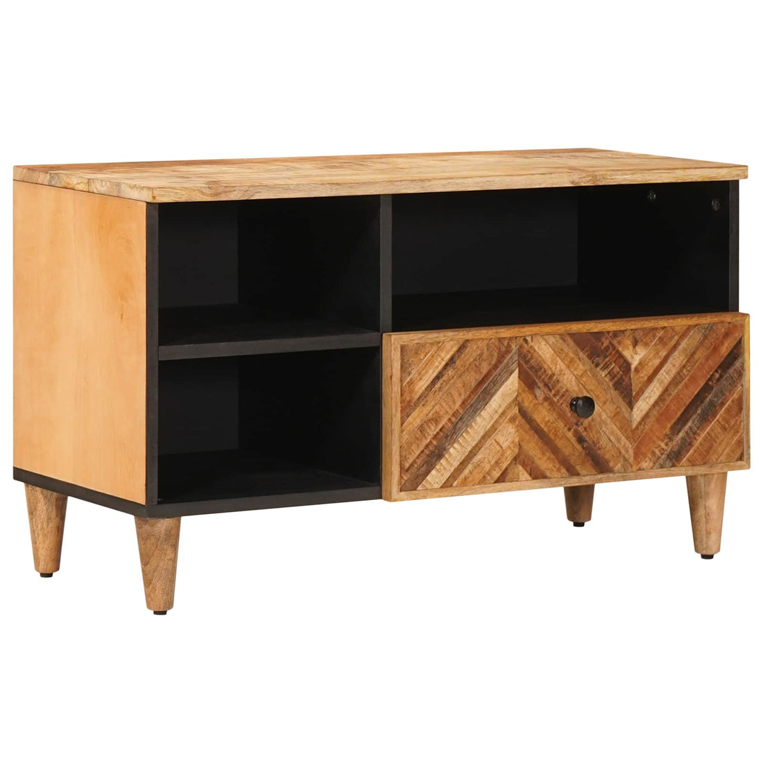 vidaXL Armarios de Almacenamiento con cajón Marrón 80 x 33,5 x 46 cm