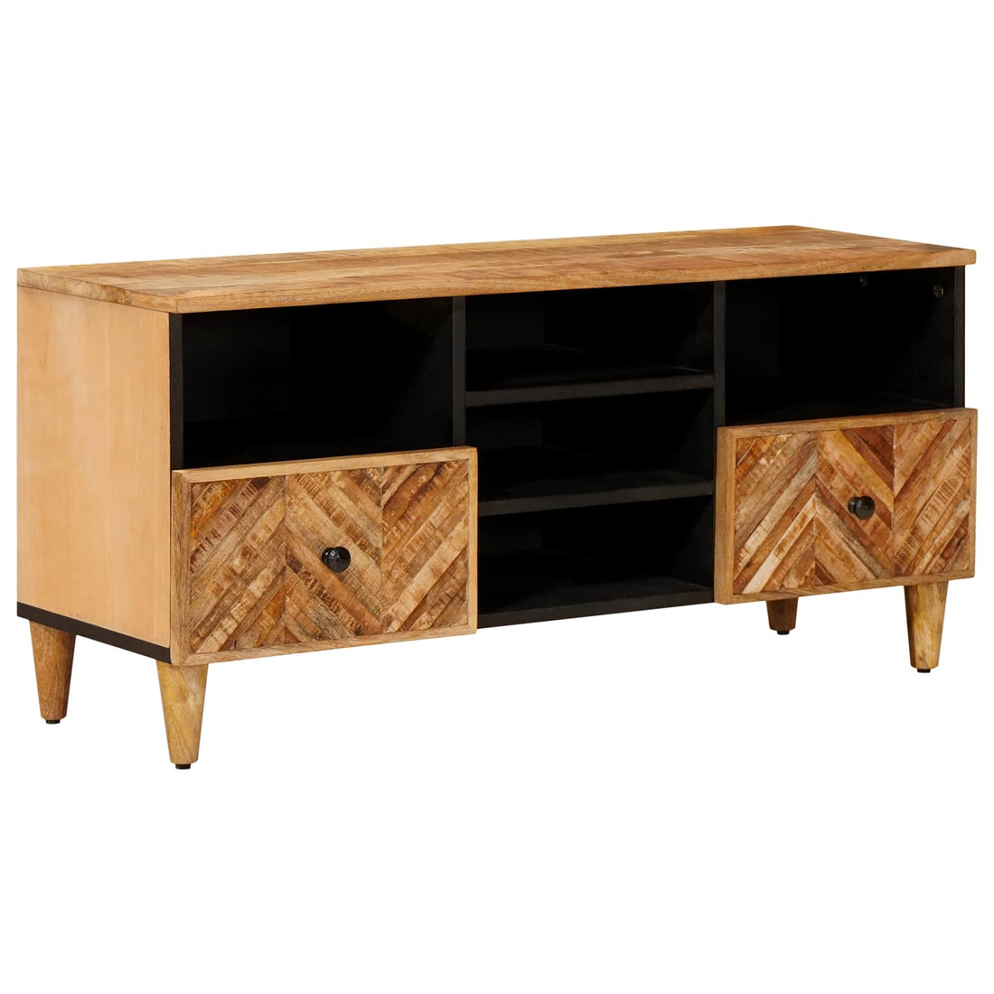 vidaXL Armarios de Almacenamiento con cajón Marrón 100 x 33,5 x 46 cm