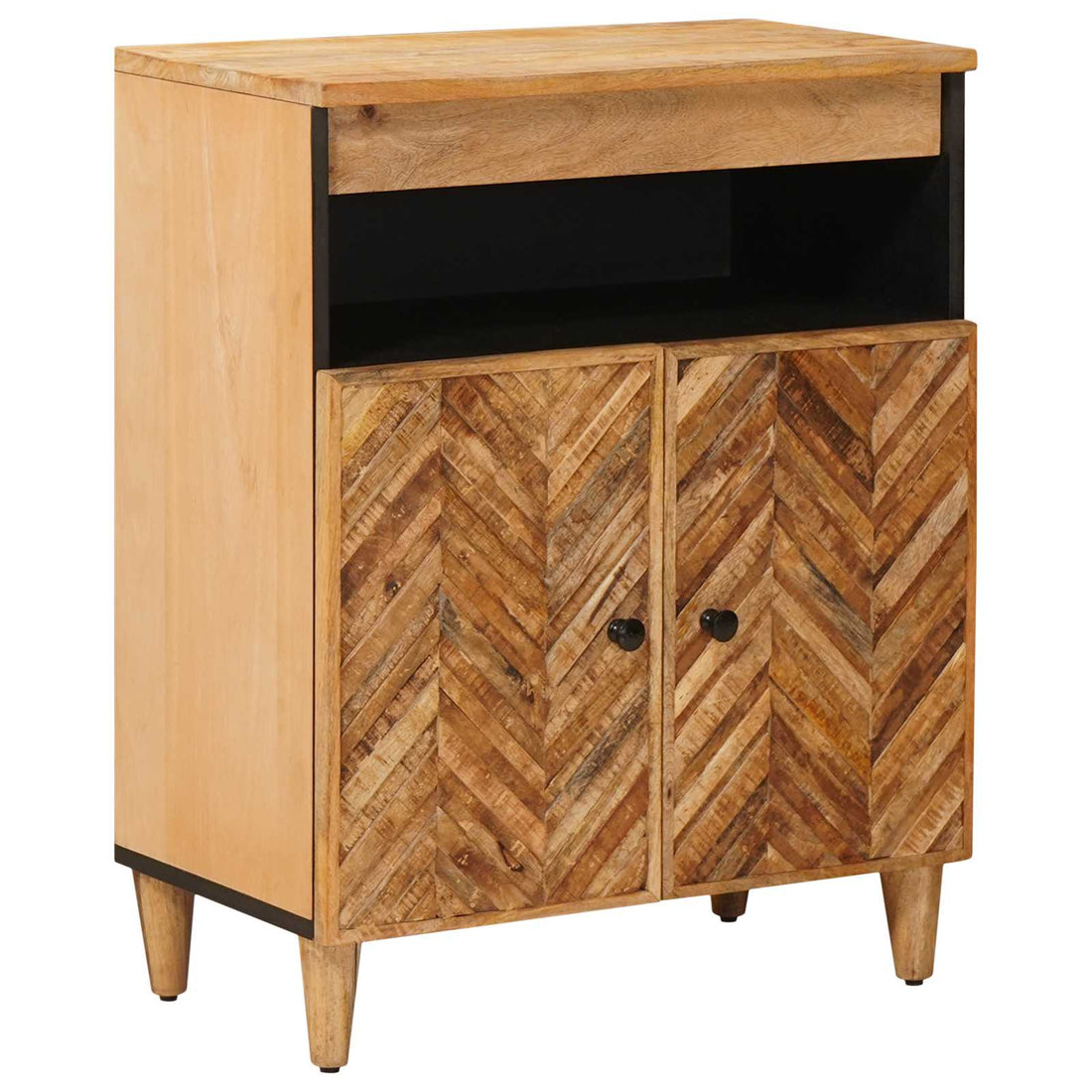 vidaXL Armarios de Almacenamiento con puerta Marrón 60 x 33,5 x 75 cm