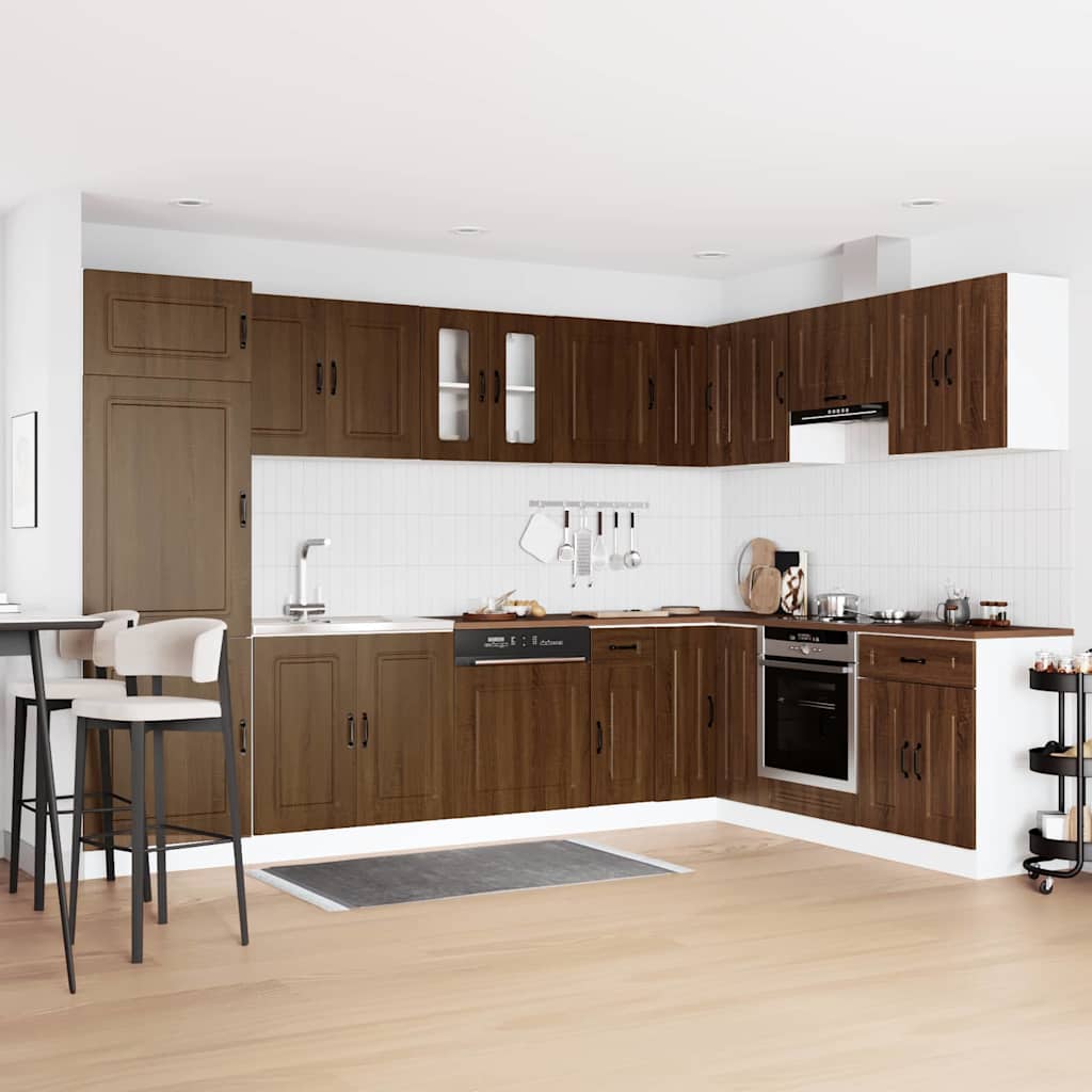vidaXL Mueble de Cocina Kalmar Roble Marrón 80 x 46 x 81,5 cm