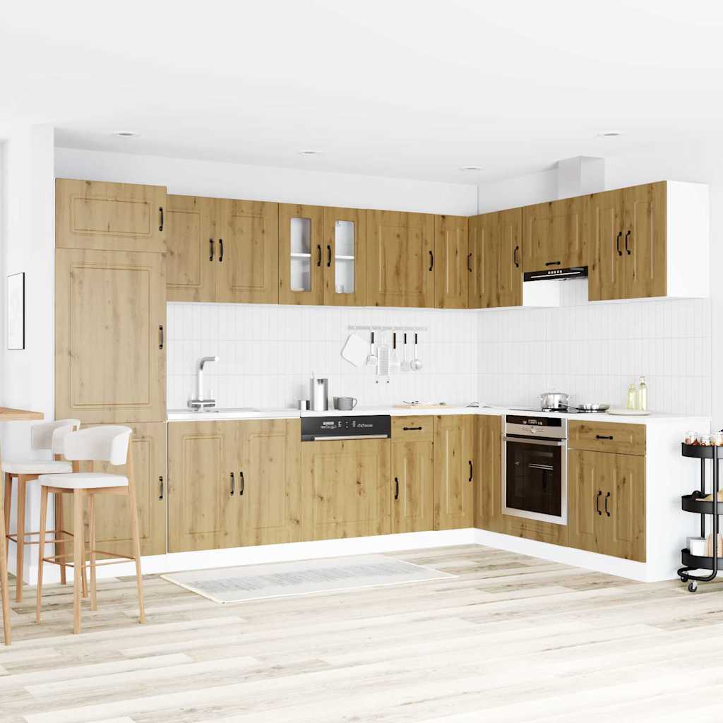 vidaXL Mueble de Cocina Kalmar Roble artisan 80 x 46 x 81,5 cm