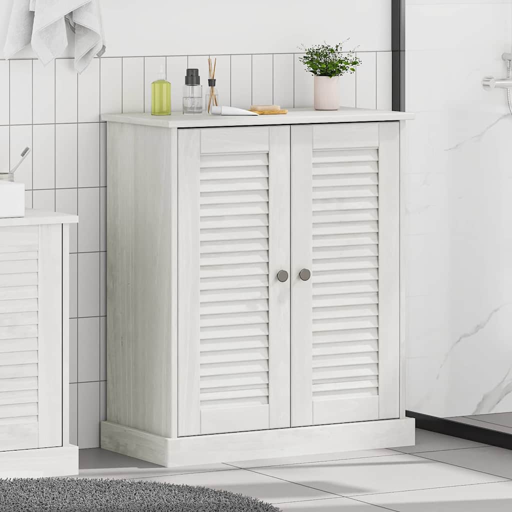 vidaXL Mueble de Cuarto de Baño VIGO y Antiguo 68 x 34 x 80 cm