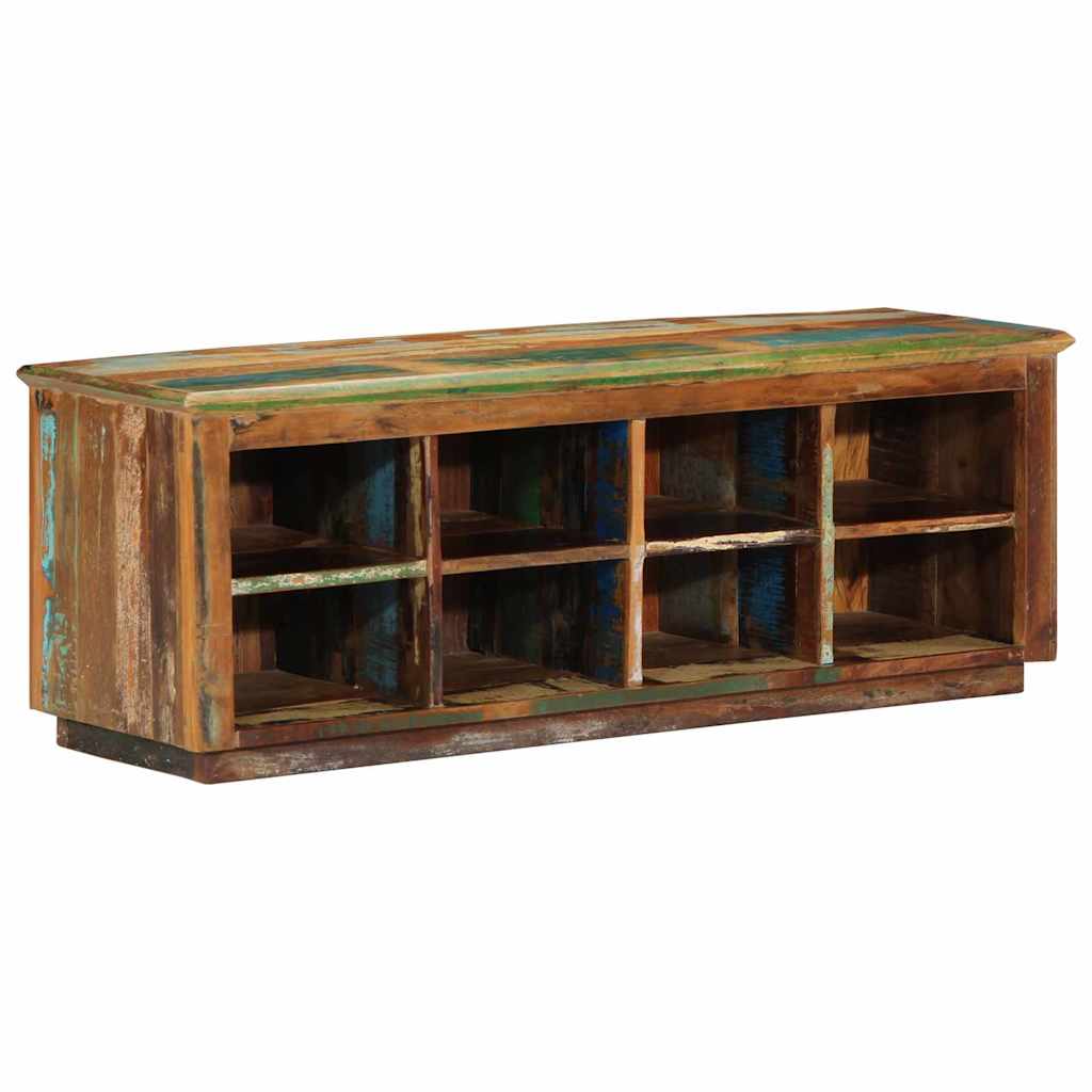 vidaXL Armario Zapatero 110 x 35 x 40 cm Madera sólida recuperada