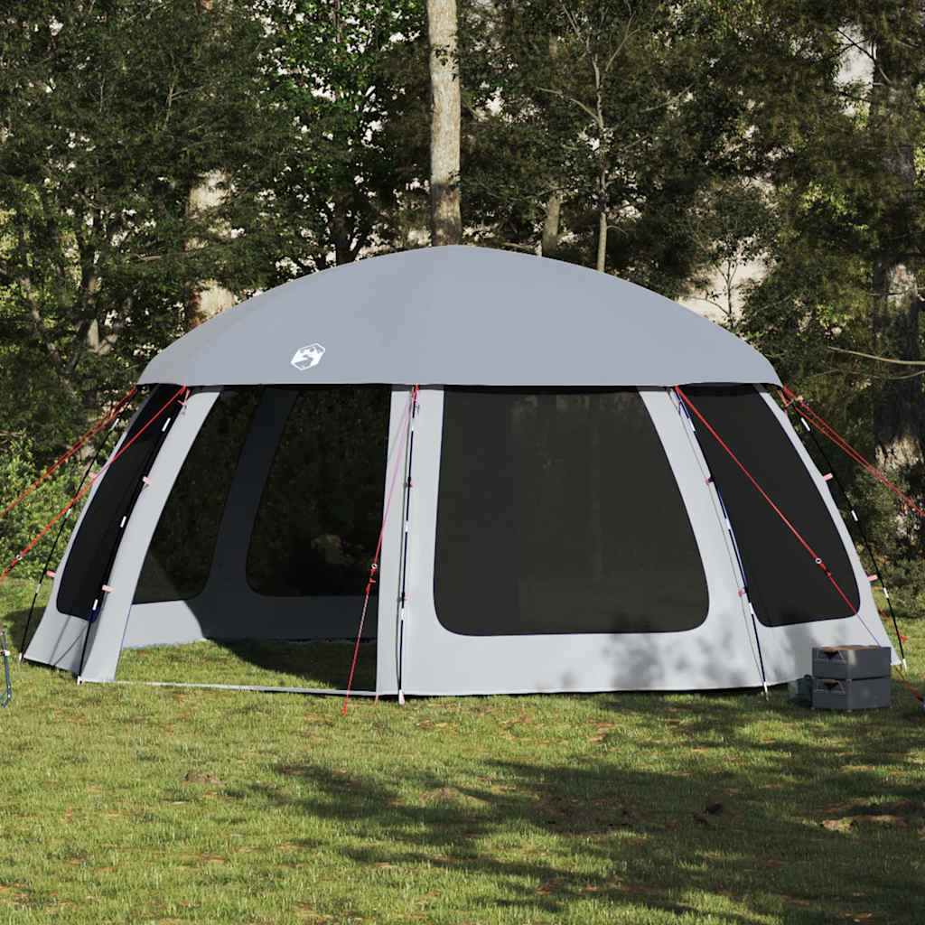 vidaXL Carpa para piscina con desmontables y paredes azul 510x510 cm