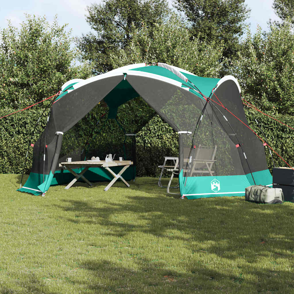 vidaXL Tienda mosquitera con techo Verde Mar 434 x 434 x 230 cm