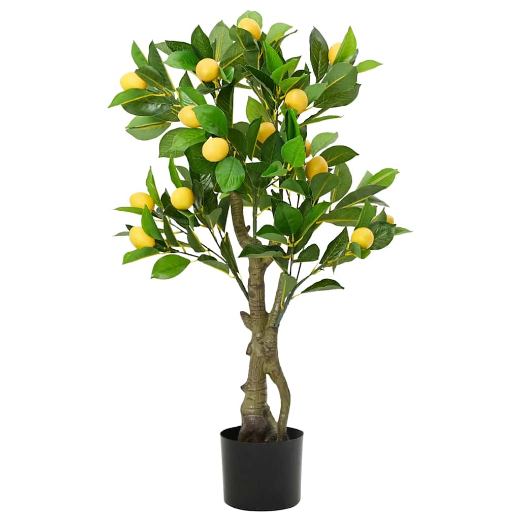 vidaXL Limonero artificial 234 hojas 90 cm verde