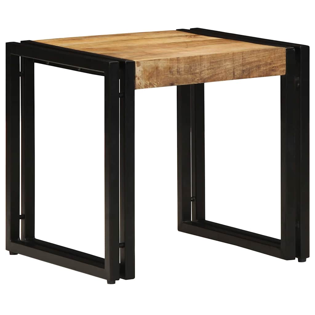 vidaXL Mesa de Café Marrón 40 x 40 x 38 cm Madera de mango maciza