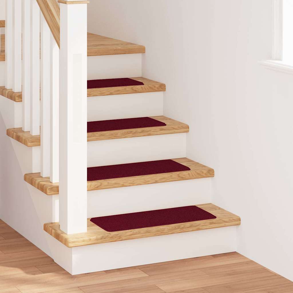 vidaXL Alfombrillas Antideslizantes para Escalera 15 uds. 60 x 25 cm