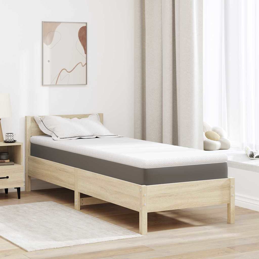 vidaXL Sobrecolchón 80 x 200 cm Tela jacquard