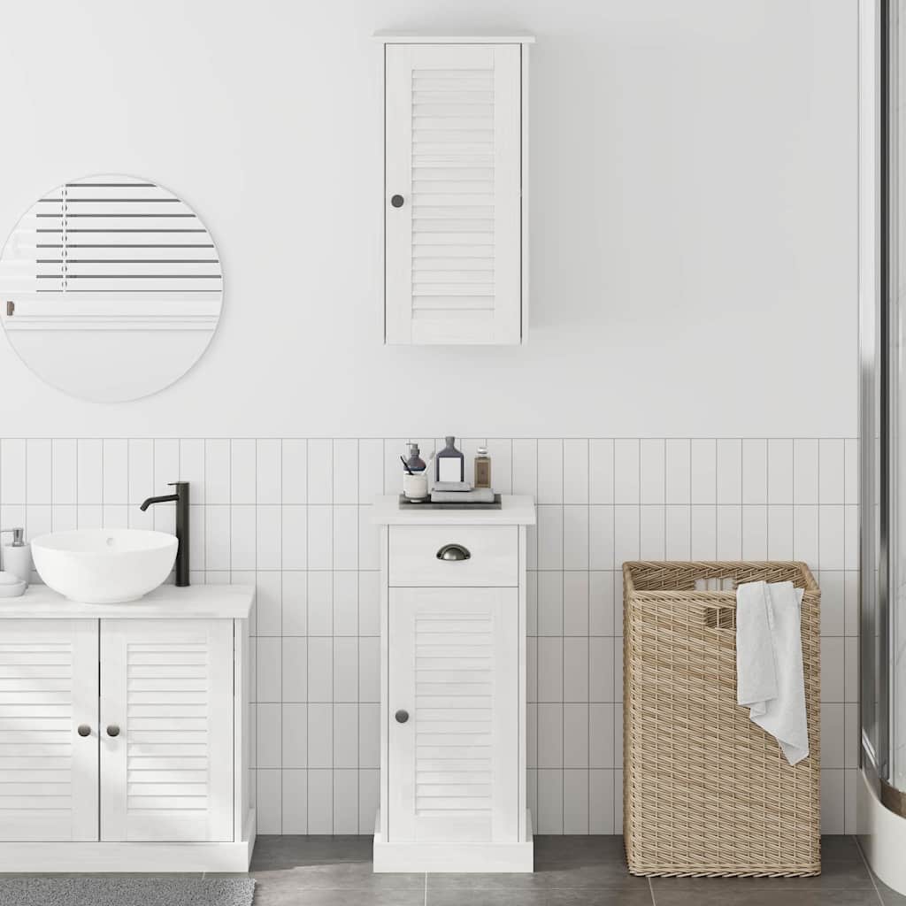 vidaXL Mueble de Cuarto de Baño VIGO 2 uds. y Antiguo 37 x 34 x 80 cm