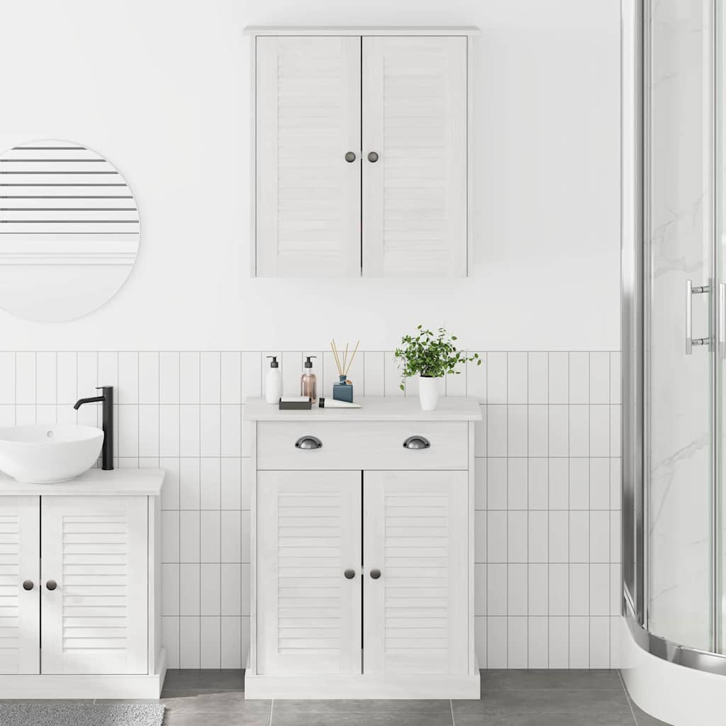 vidaXL Juego de muebles de baño VIGO 2 uds. y Antiguo
