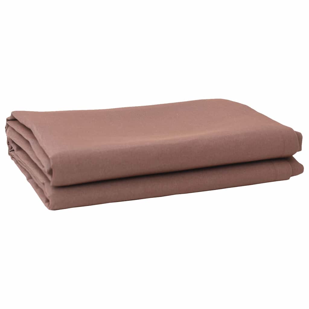vidaXL Tela de Repuesto para Toldos Marrón 1000 x 160 cm Poliéster