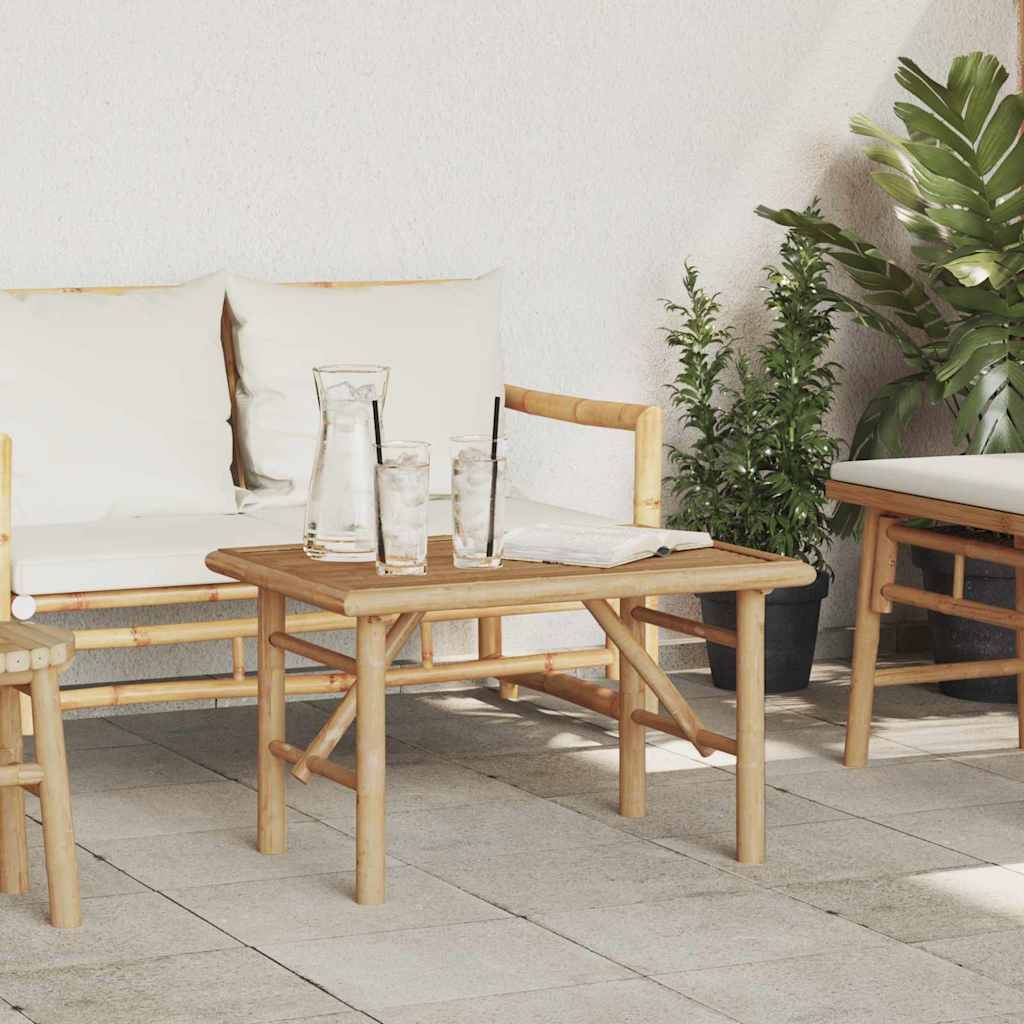 vidaXL Mesa de Café Marrón 70 x 40 x 36 cm Bambú