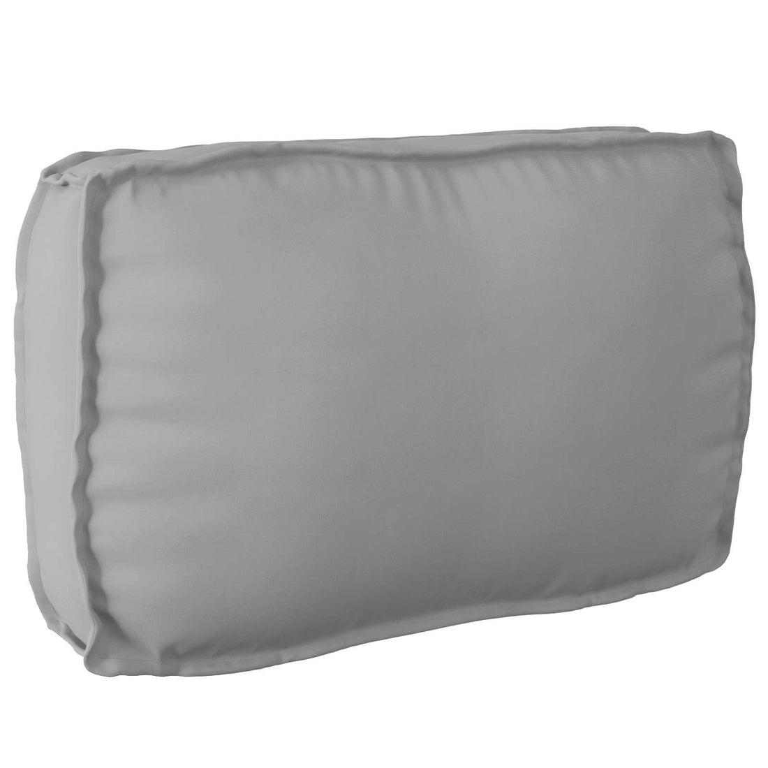 vidaXL Cojín Tela Oxford Gris 70 x 40 x 12 cm