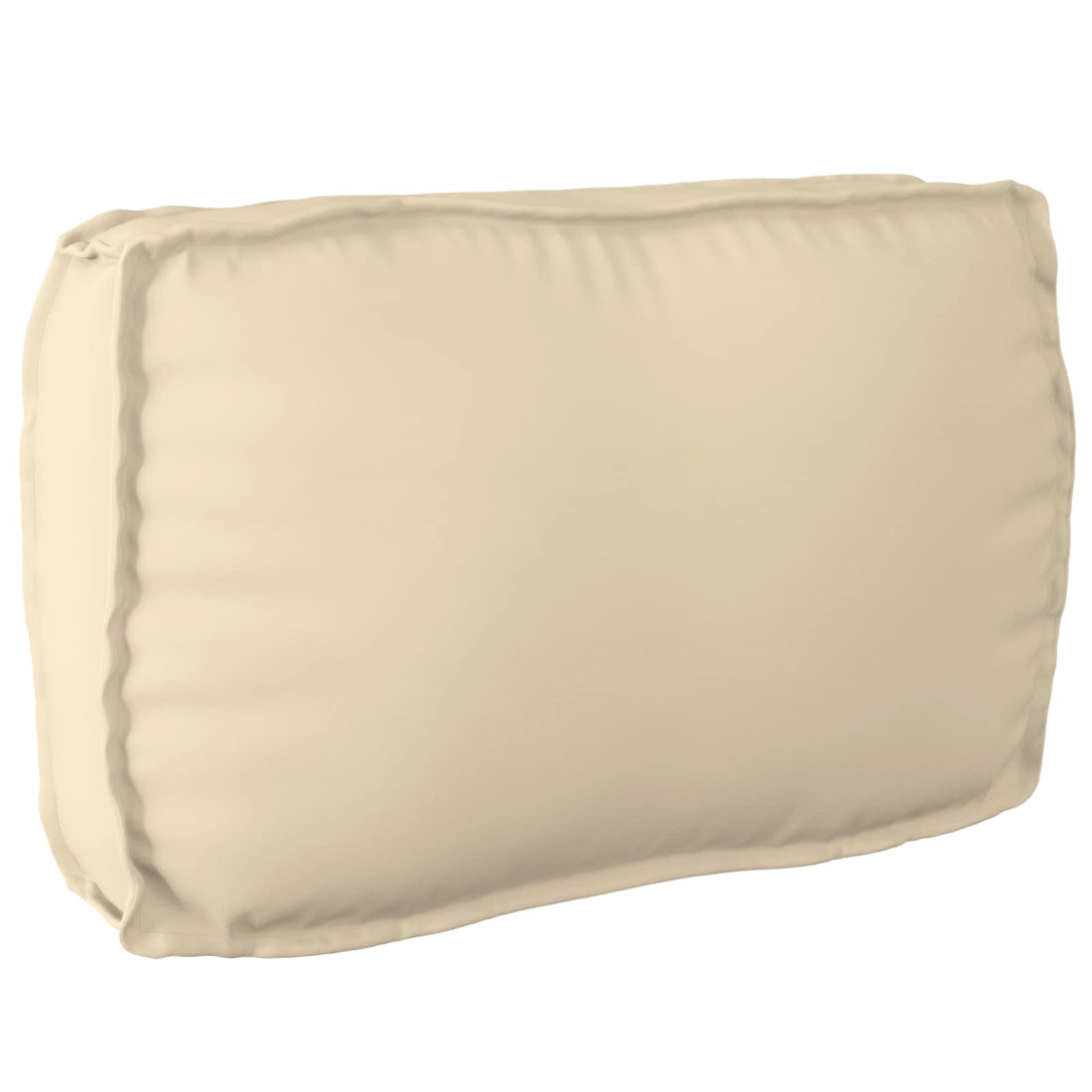 vidaXL Cojín Tela Oxford Beige 70 x 40 x 12 cm