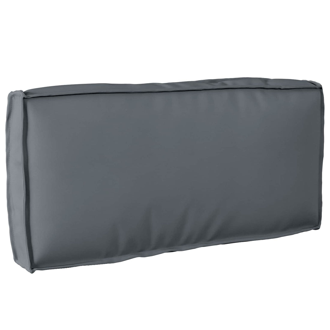 vidaXL Cojín Tela Oxford Gris antracita 80 x 40 x 12 cm
