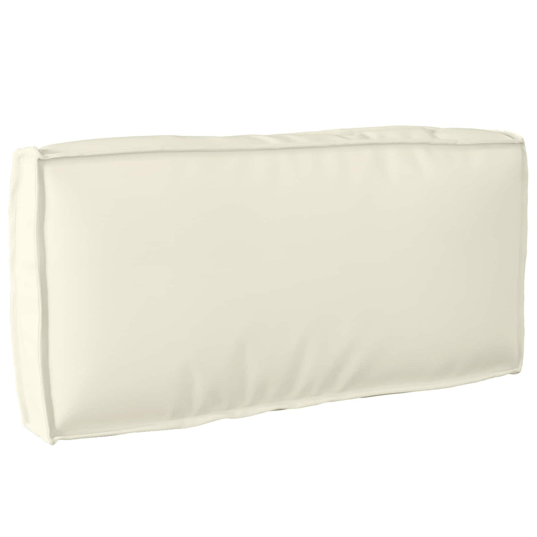 vidaXL Cojín Tela Oxford Crema 80 x 40 x 12 cm
