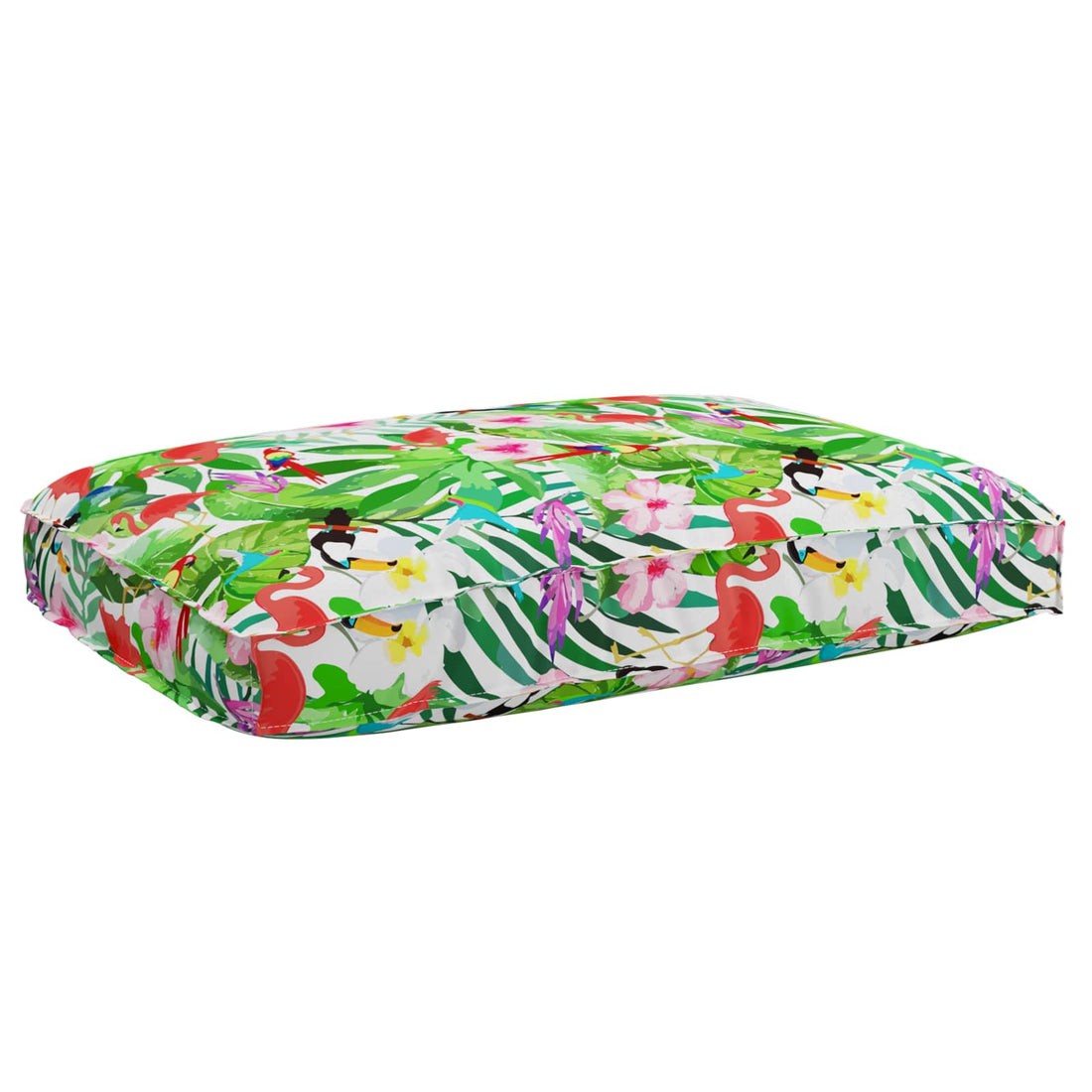 vidaXL Cojín Tela Oxford Multicolor 120 x 80 x 12 cm