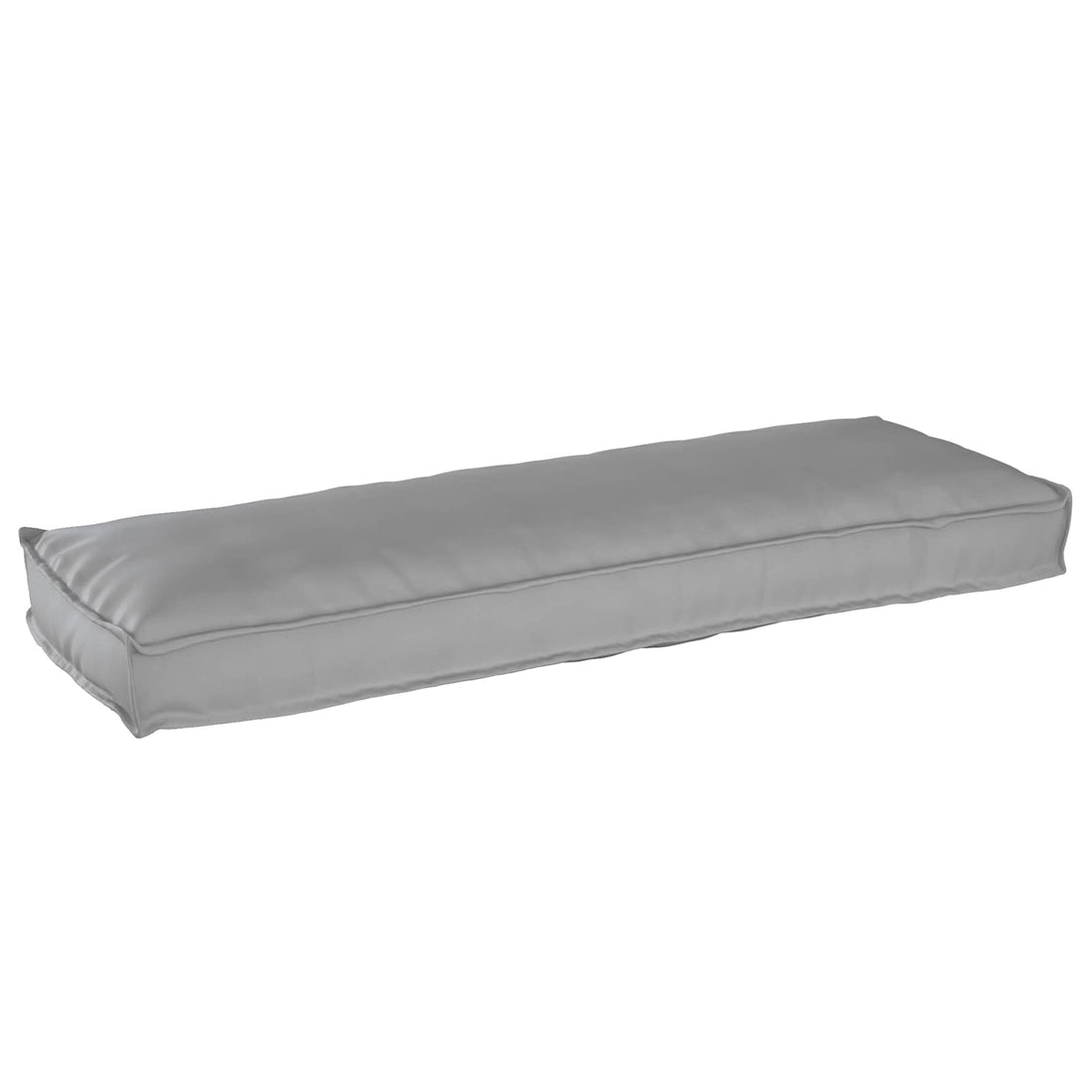 vidaXL Cojín Tela Oxford Gris 120 x 40 x 8 cm