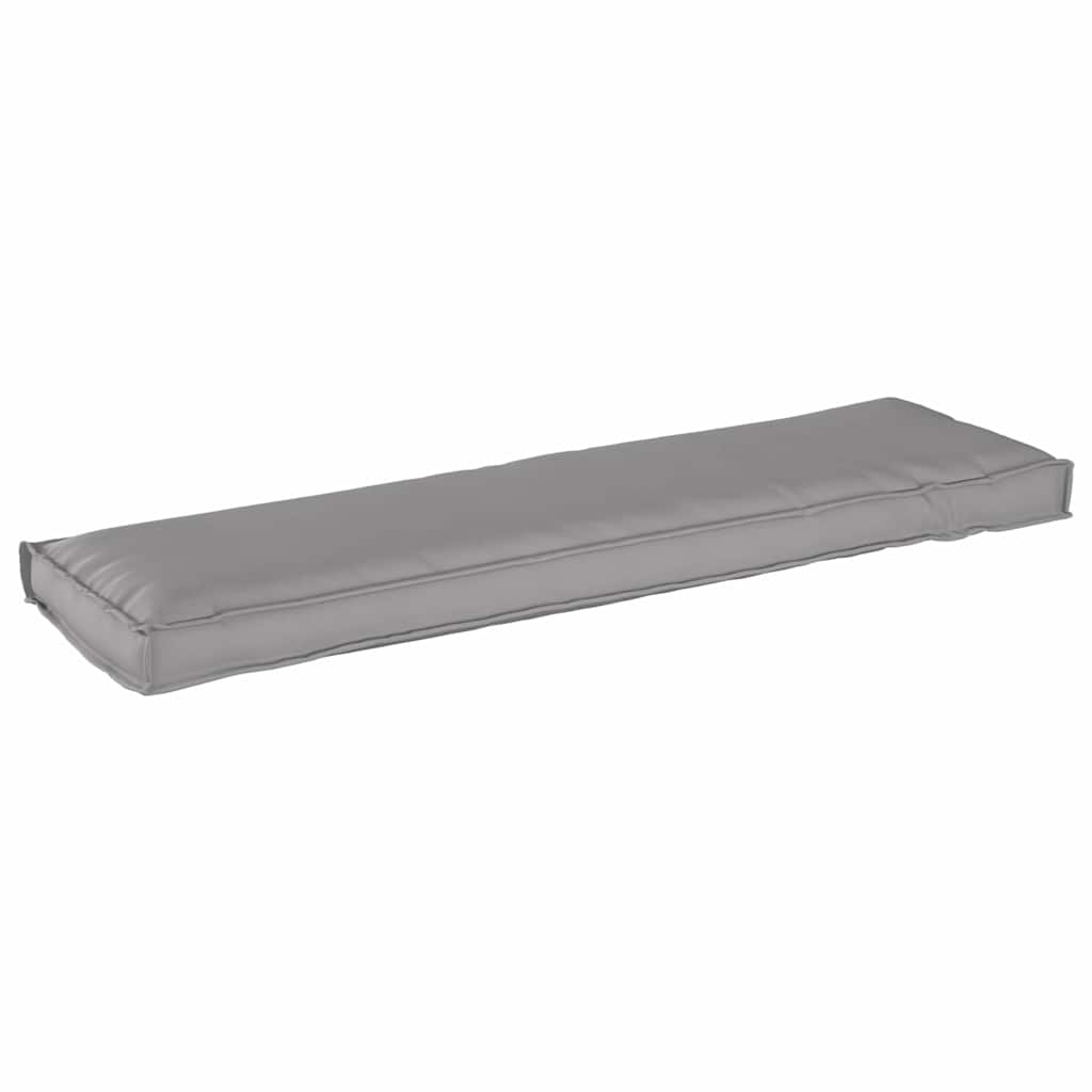 vidaXL Cojín Tela Oxford Gris 140 x 40 x 8 cm