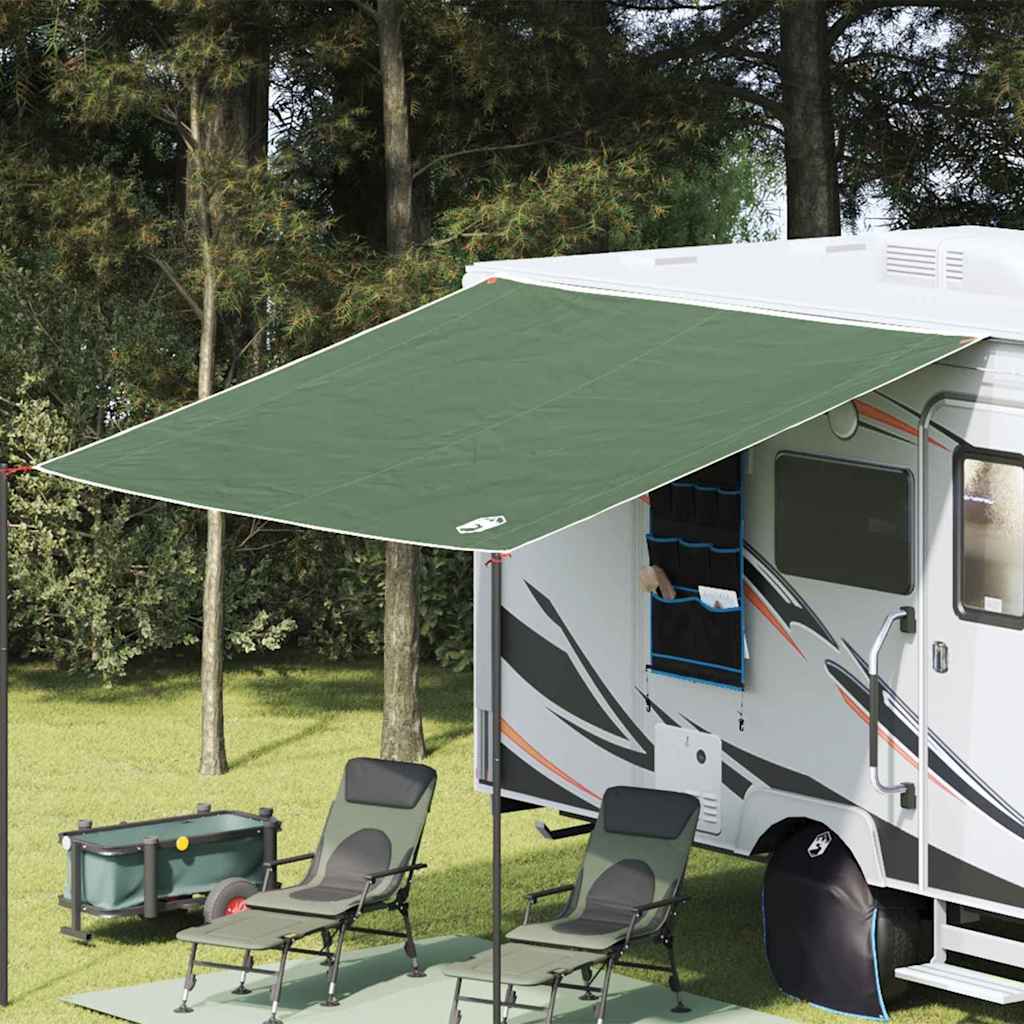 vidaXL Lona resistente al agua personas 240 x 350 cm Impermeable Verde