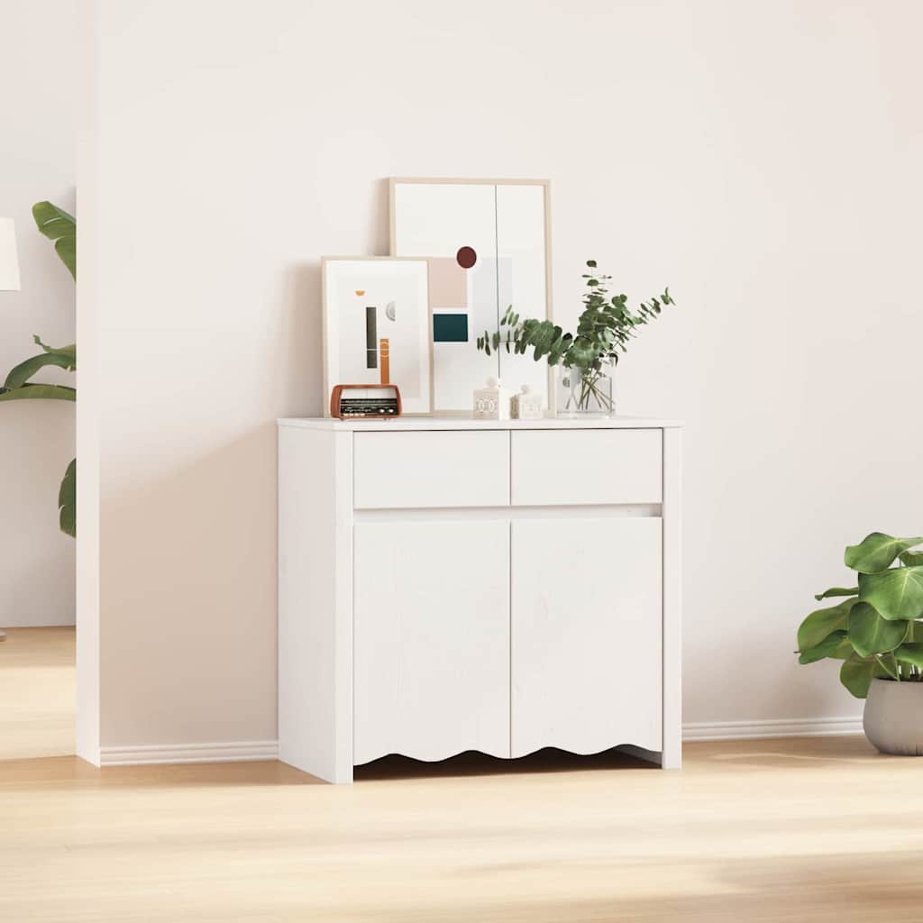 vidaXL Aparador Drammen 79 x 43 x 75.5 cm Madera maciza de Pino