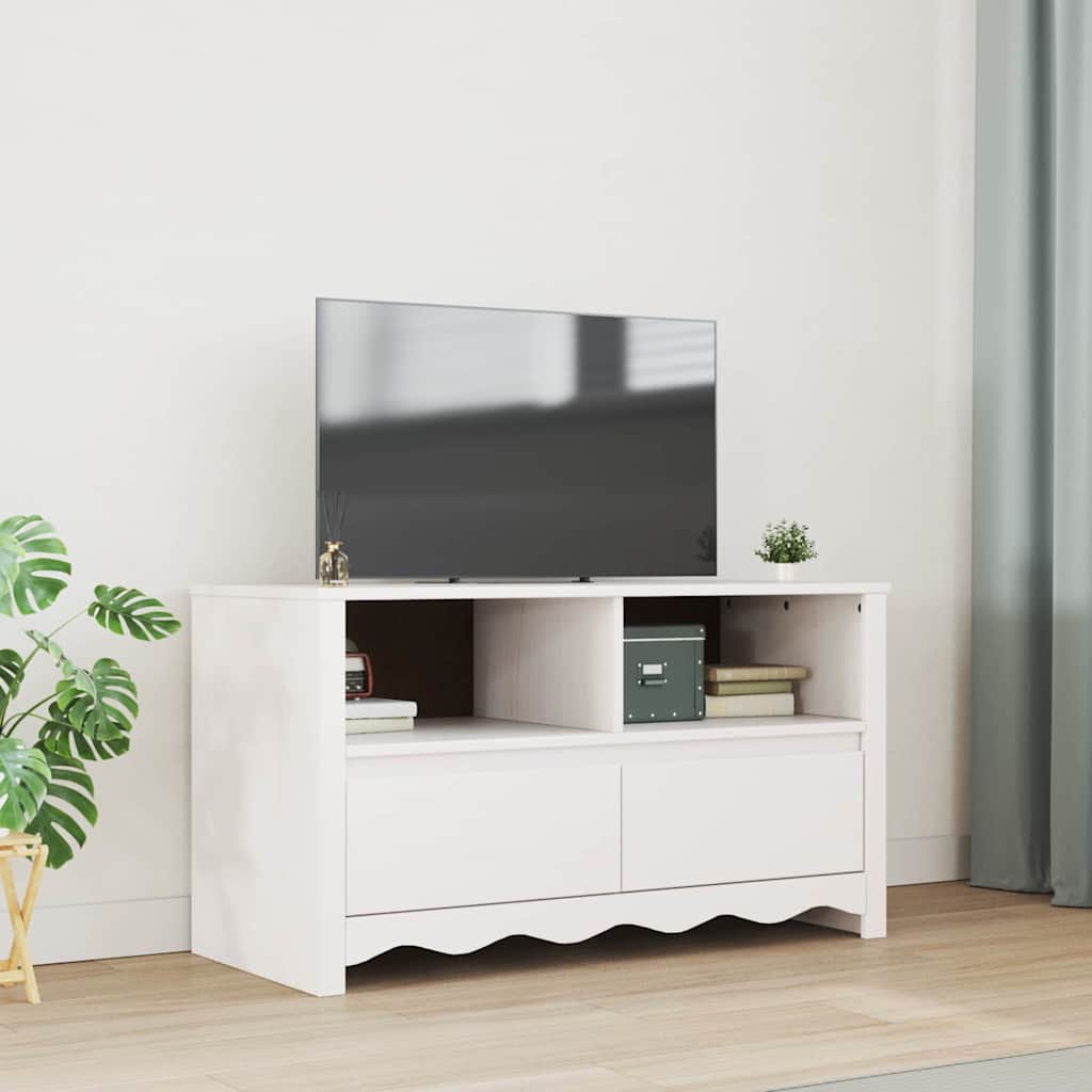 vidaXL Mueble de TV Drammen 99 x 43 x 55 cm Madera maciza de Pino