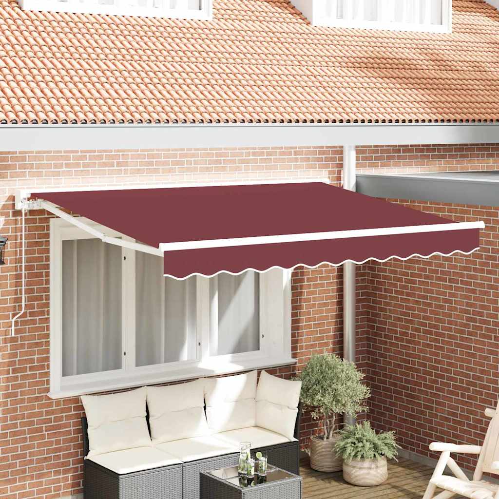 vidaXL Estructura del Toldo Burdeos 250 x 200 cm