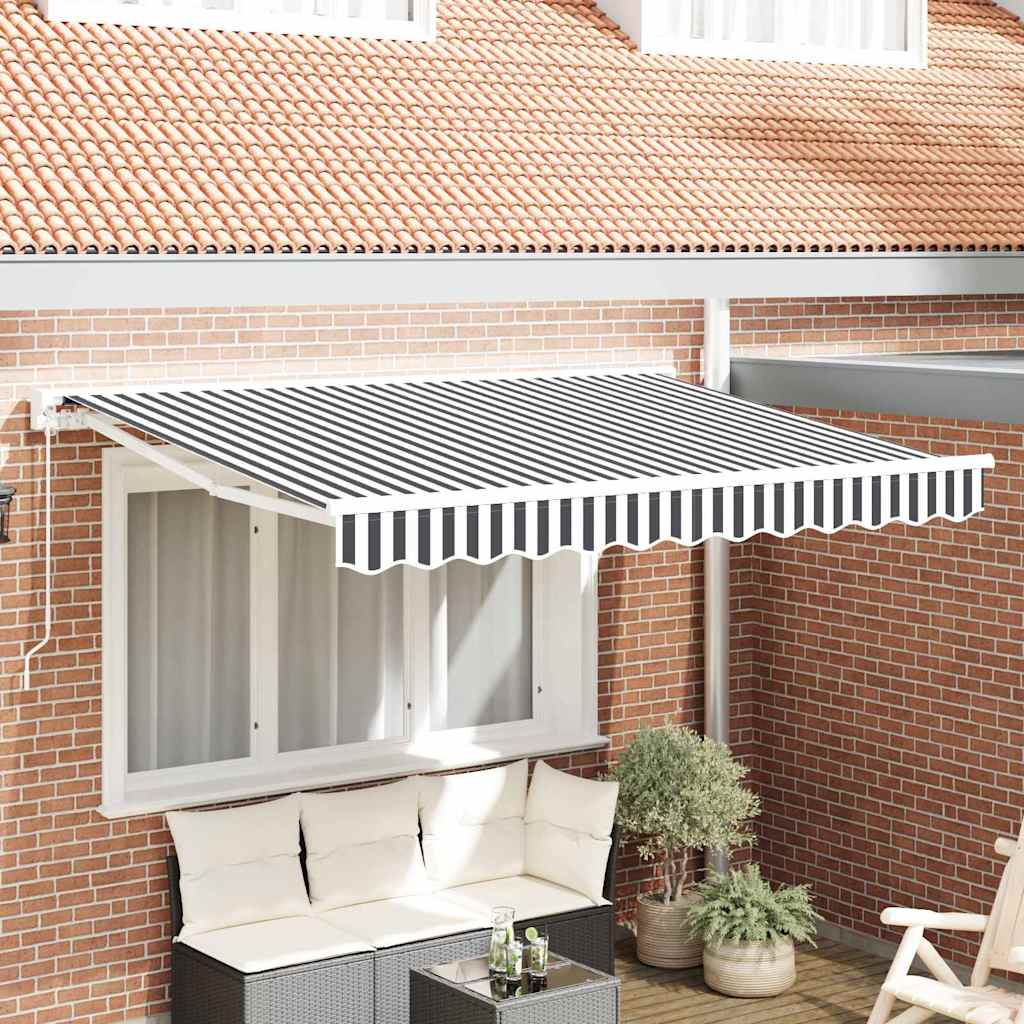 vidaXL Estructura del Toldo Antracita y Blanco 250 x 200 cm