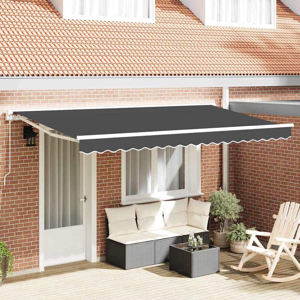 vidaXL Estructura del Toldo Gris antracita 350 x 200 cm